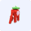 Strawberry Elephant Plush